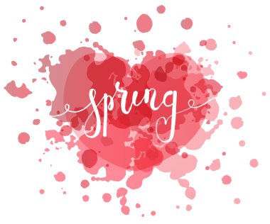design flyer for Spring