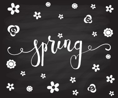 design flyer for Spring