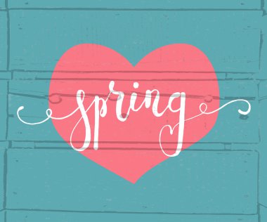 design flyer for Spring
