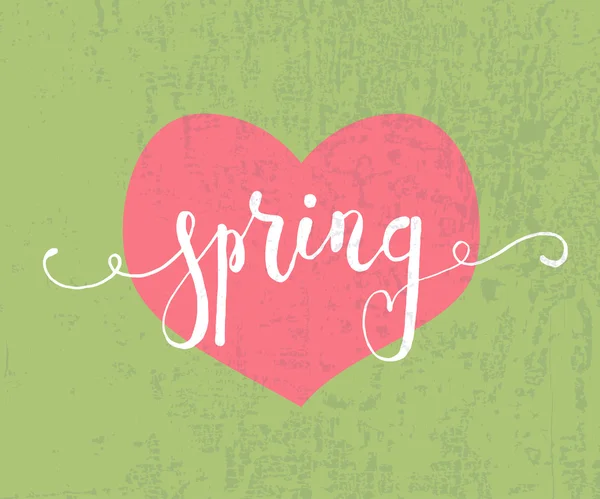 design flyer for Spring