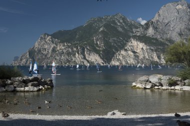 Torbole, İtalya, 2015 3 Ağustos. 