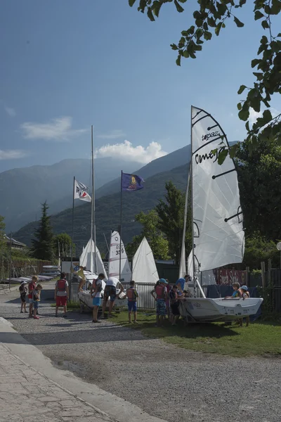 Torbole, İtalya, 2015 3 Ağustos. 