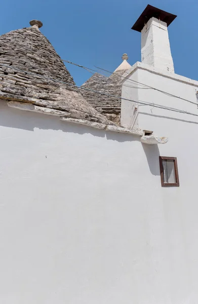 Trullo Apulien Italien Steinhäuser Murgia Details Des Landes Und Der — Stockfoto