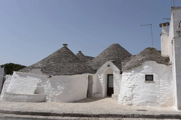 Trullo Apulien Italien Steinhäuser Murgia Details Des Landes Und Der — Stockfoto