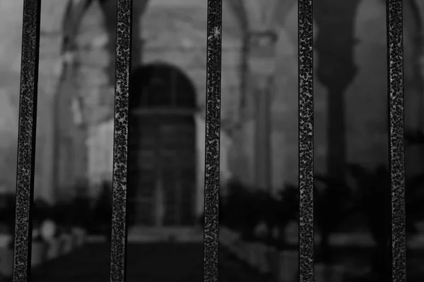 Цефаль Сицилия Италия Подробности Ночного Кафтана — стоковое фото