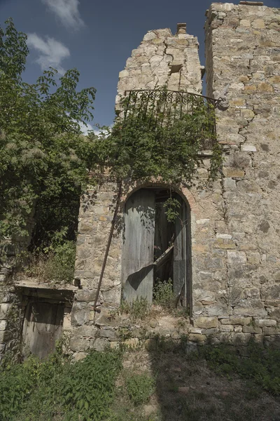 Old Roscigno, Cilento (IT). Ciudad fantasma . —  Fotos de Stock