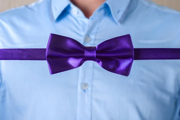 Фиолетовый галстук — стоковое фото