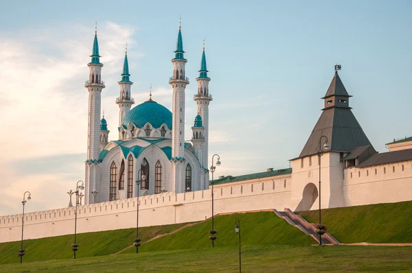 Kazan Kremlin Kul Şerif Camii'nde Intresting görünümü.