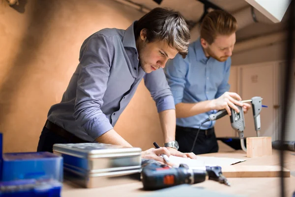 Two designers working together — Stock Photo, Image