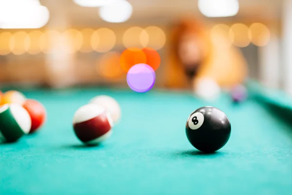Nyolc ball Snooker — Stock Fotó