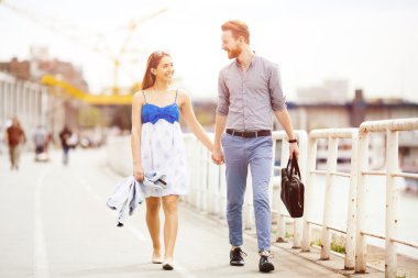 Güzel çiftin romantizm