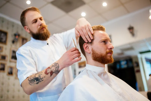 Tratamiento barba bigote pelo — Foto de Stock