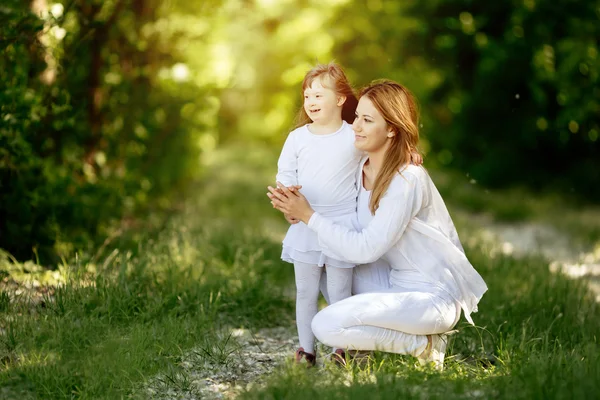 People with down syndrome — Stock Photo, Image