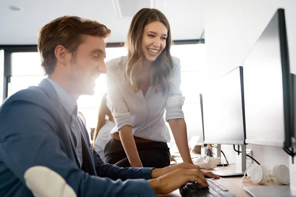 Ceo Pengusaha Sukses Dari Perusahaan Konsep Kerjasama Tim Kantor Bisnis — Stok Foto