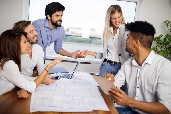 Gründervielfalt Teamwork Brainstorming Meeting Konzept — Stockfoto