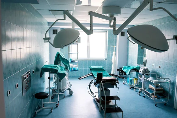 Equipamentos Dispositivos Médicos Sala Cirurgia Moderna Hospital — Fotografia de Stock