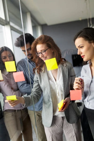 Konferenz Von Unternehmern Und Geschäftsleuten Modernen Konferenzraum — Stockfoto