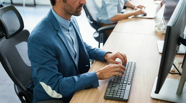 Ingénieurs Logiciels Personnes Travaillant Sur Projet Programmation Entreprise — Photo