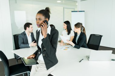 İşkadını office toplantısında