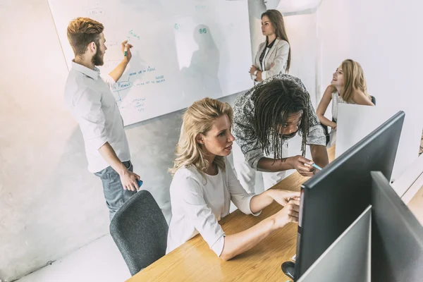 Designers working on  project — Stock Photo, Image