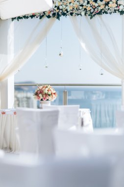 Güzel lüks sunak dekorasyon