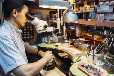 Precision iş kuyumcu tarafından yürütülen