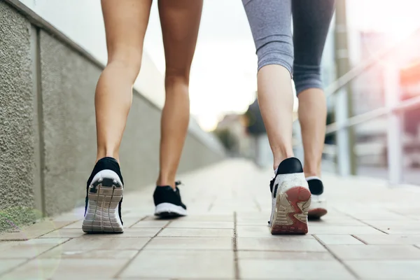 Atletische vrouwen Jogging — Stockfoto