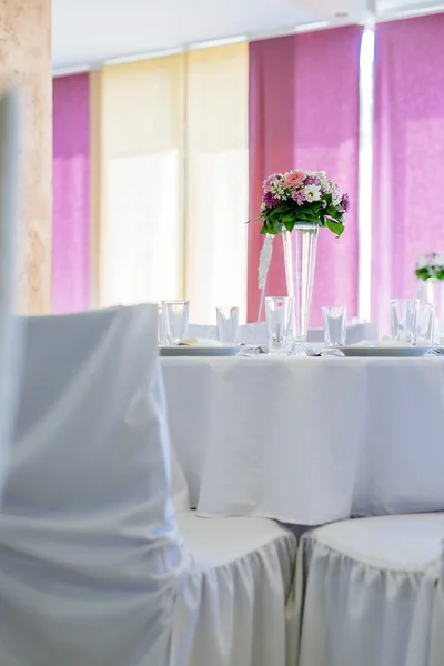 Decoración de la boda con flores — Foto de Stock