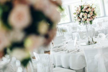 Güzel düğün tablolar ve gül