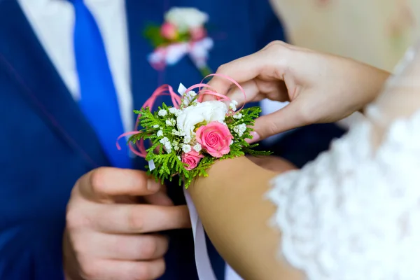 Bir yandan gelinin yaka çiçeği — Stok fotoğraf