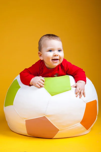 Cheerful child smiling — Stock Photo, Image