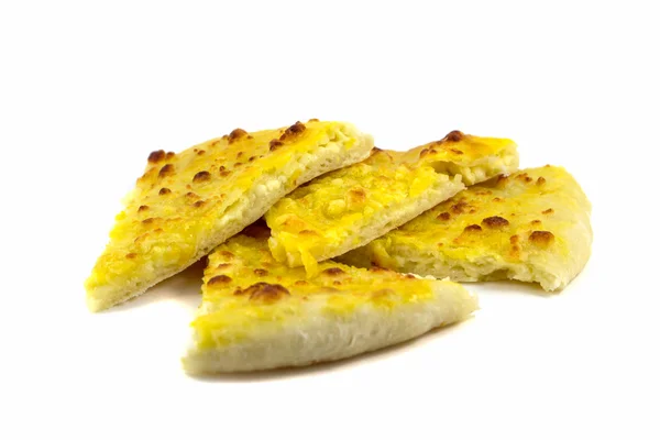 Georgian cuisine - khachapuri with cheese — Stock Photo, Image