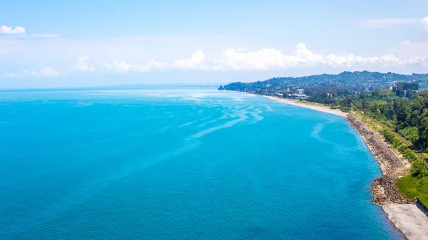 Dağ, Chakvi, Gürcistan yükseklikten deniz görünümü