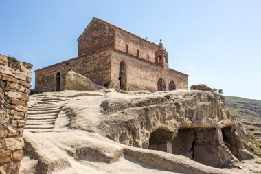 Antika cave City Uplistsikhe, Georgi eski Ortodoks Kilisesi