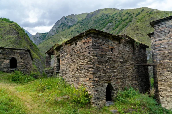 조지아의 중세성의 폐허인 티이에 건축의 — 스톡 사진