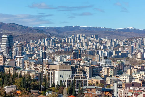 트빌리시 조지아 2020 Panoramic View Tbilisi Cityscape — 스톡 사진