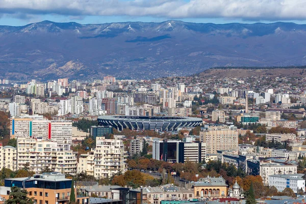 Tbilisi Georgia 2020 Aerial View Boris Paichadze Dinamo Arena 스포츠 — 스톡 사진