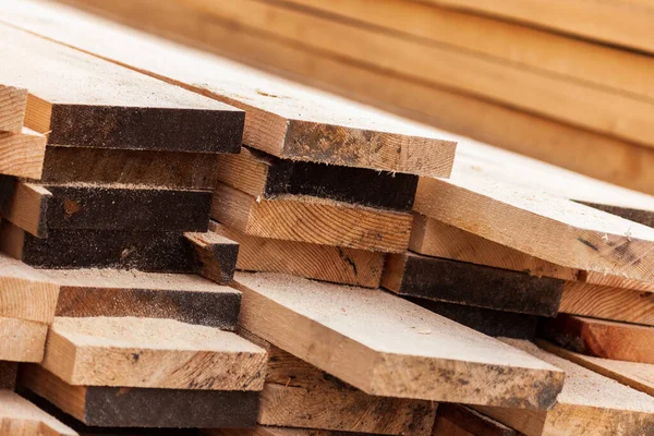 Wooden planks, lining, boards for construction works — Stock Image Wooden planks, lining, boards for construction works Stock Image