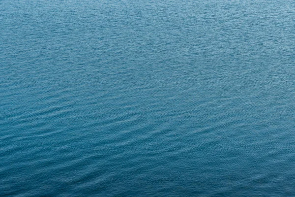 Superficie Azul Del Mar Con Pequeñas Olas Textura Naturaleza — Foto de Stock