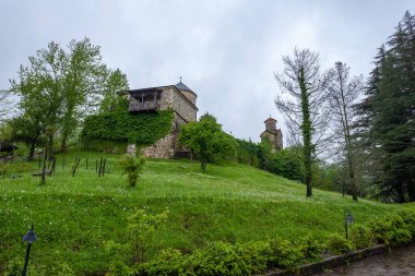 Martvili Ortodoks Manastırı, 7. Yüzyılda inşa edildi. Georgia, aynı grolo. Seyahat