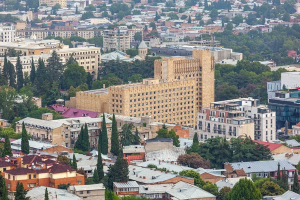 格鲁吉亚政府在第比利斯的建设 — 图库照片