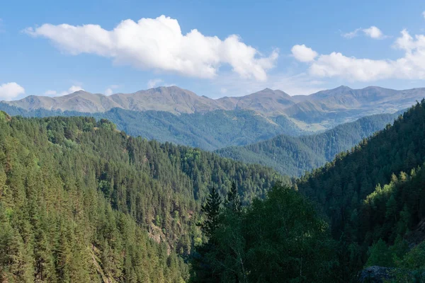 Prachtig Uitzicht Bergen Van Tusheti Landschap Reizen Naar Georiga — Stockfoto