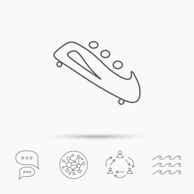 Simge yarış kızağı. Üç Kişilik kızak işareti.