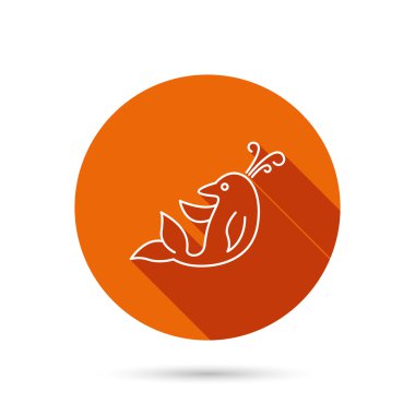 Yunus simgesi. Deniz memeli işareti.