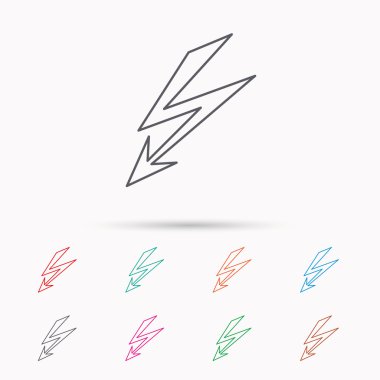 Aydınlatma cıvata simgesi. Güç kaynağı işareti.