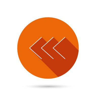 Sol ok simgesi. Önceki işaret.