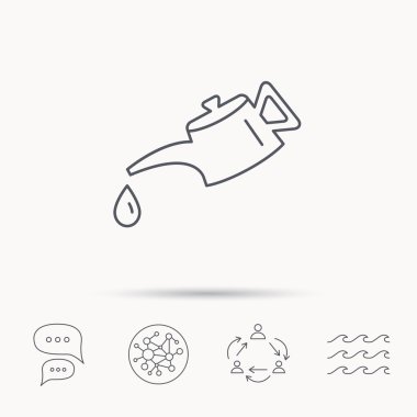 Motor yağı simgesi. Damla işaretiyle yakıt olabilir.