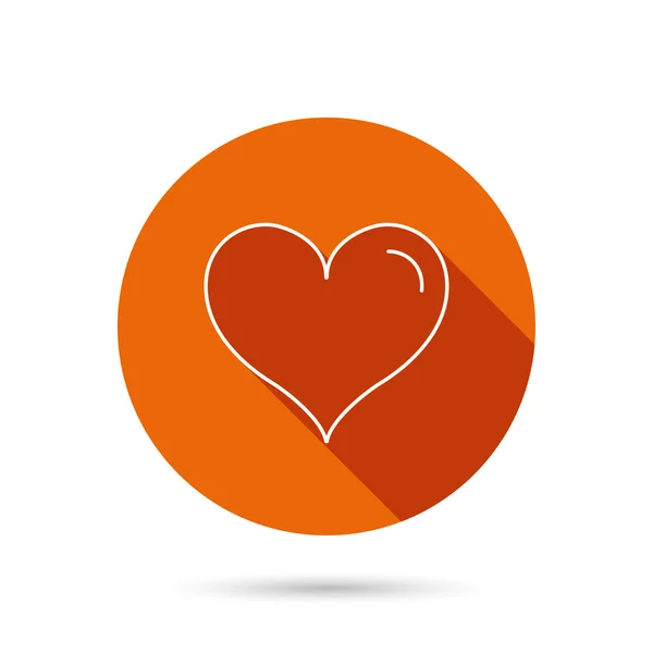 Love heart icon. Life sign. — Stock Vector