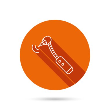 Delme aracı simgesi. Diş sözlü bur işareti.