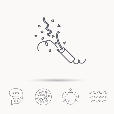 Slapstick Icon çekim. Kutlama işareti.